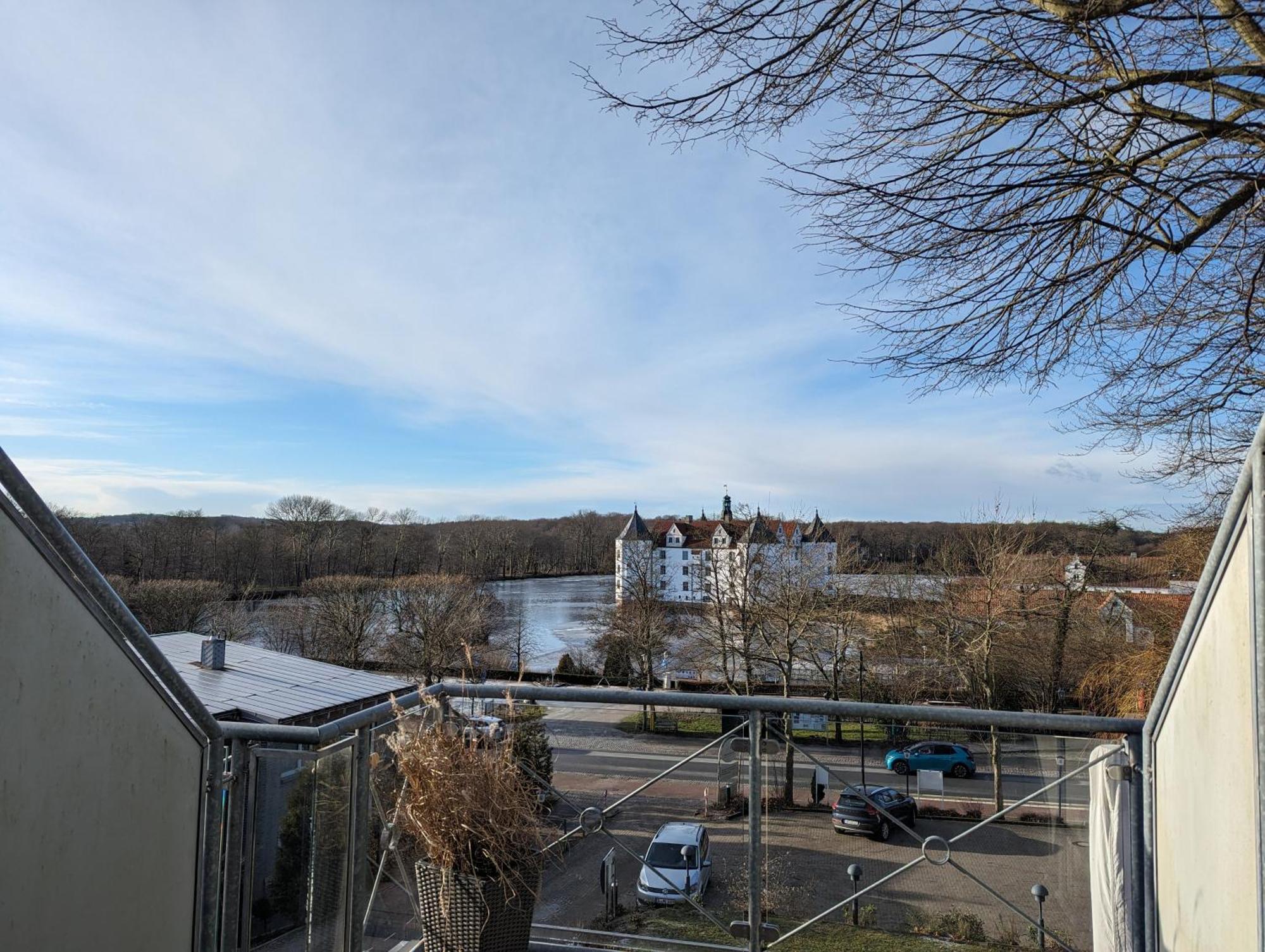 Hotel Am Wasserschloss Glücksburg Exteriör bild